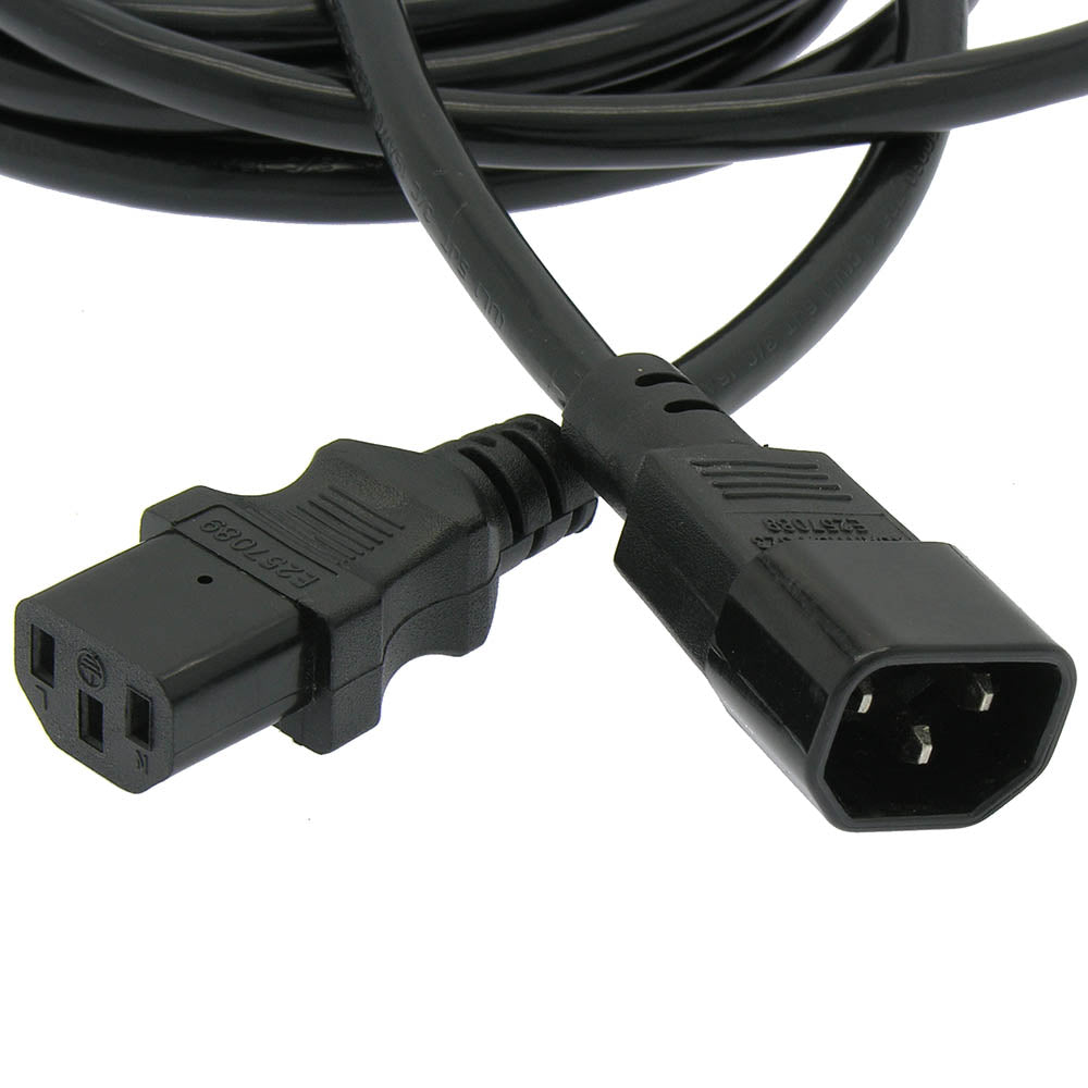 Power Extension Cord C13 to C14 /SJT 16/3 Power Extension Cord C13 to C14 /SJT 16/3